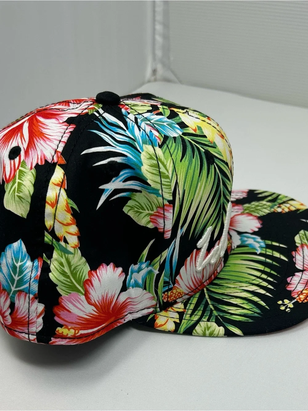 OTTO Hat Cap Snapback One Size Multicolor Mens Hawaiian Tropical Floral Idaho